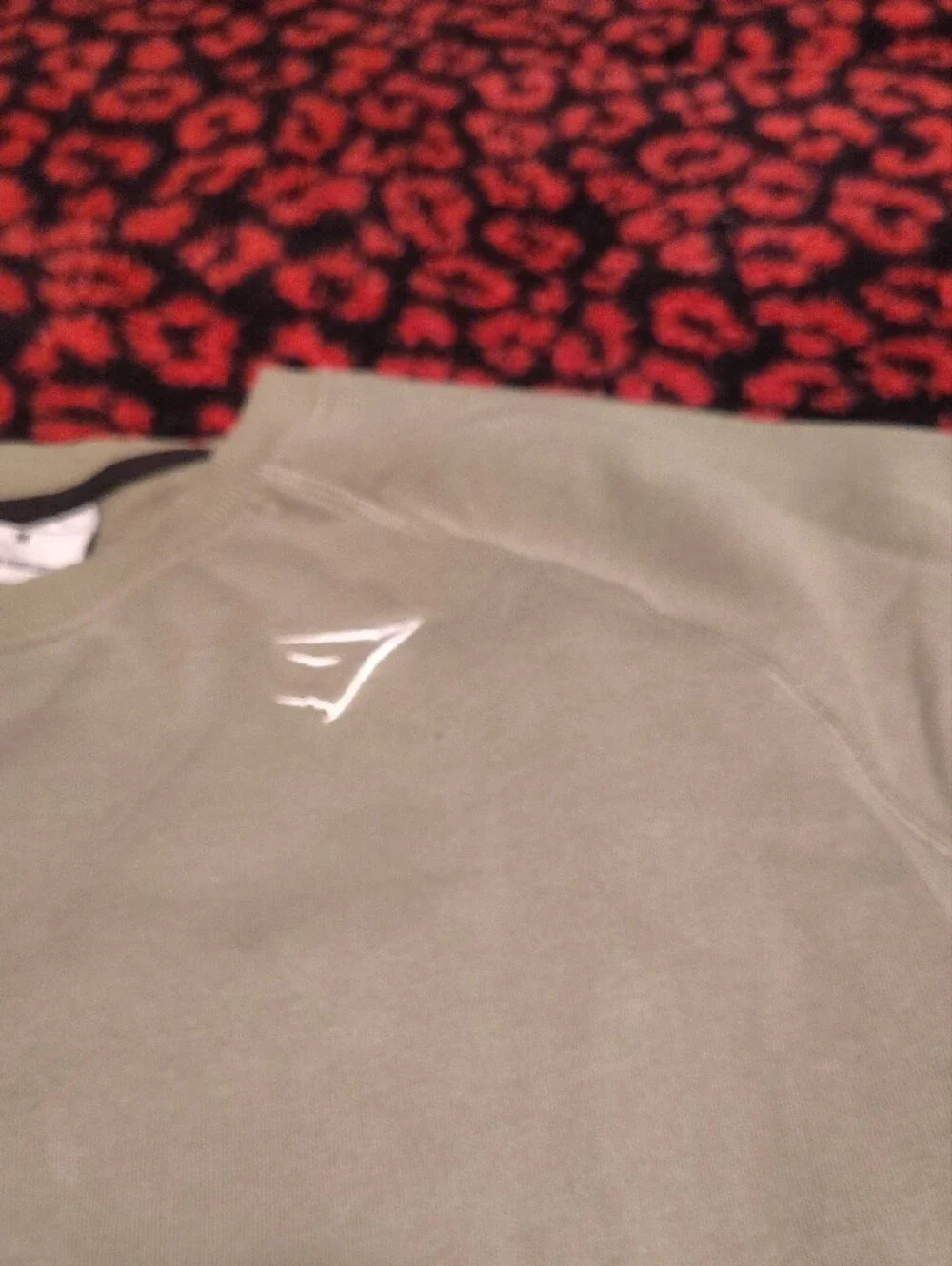 Gymshark Olive Green Crewneck Sweatshirt